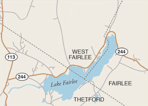 Tri-towns of Thetford, Fairlee, and West Fairlee